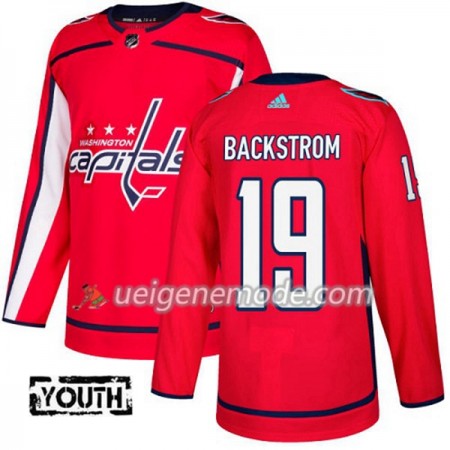 Kinder Eishockey Washington Capitals Trikot Nicklas Backstrom 19 Adidas 2017-2018 Rot Authentic